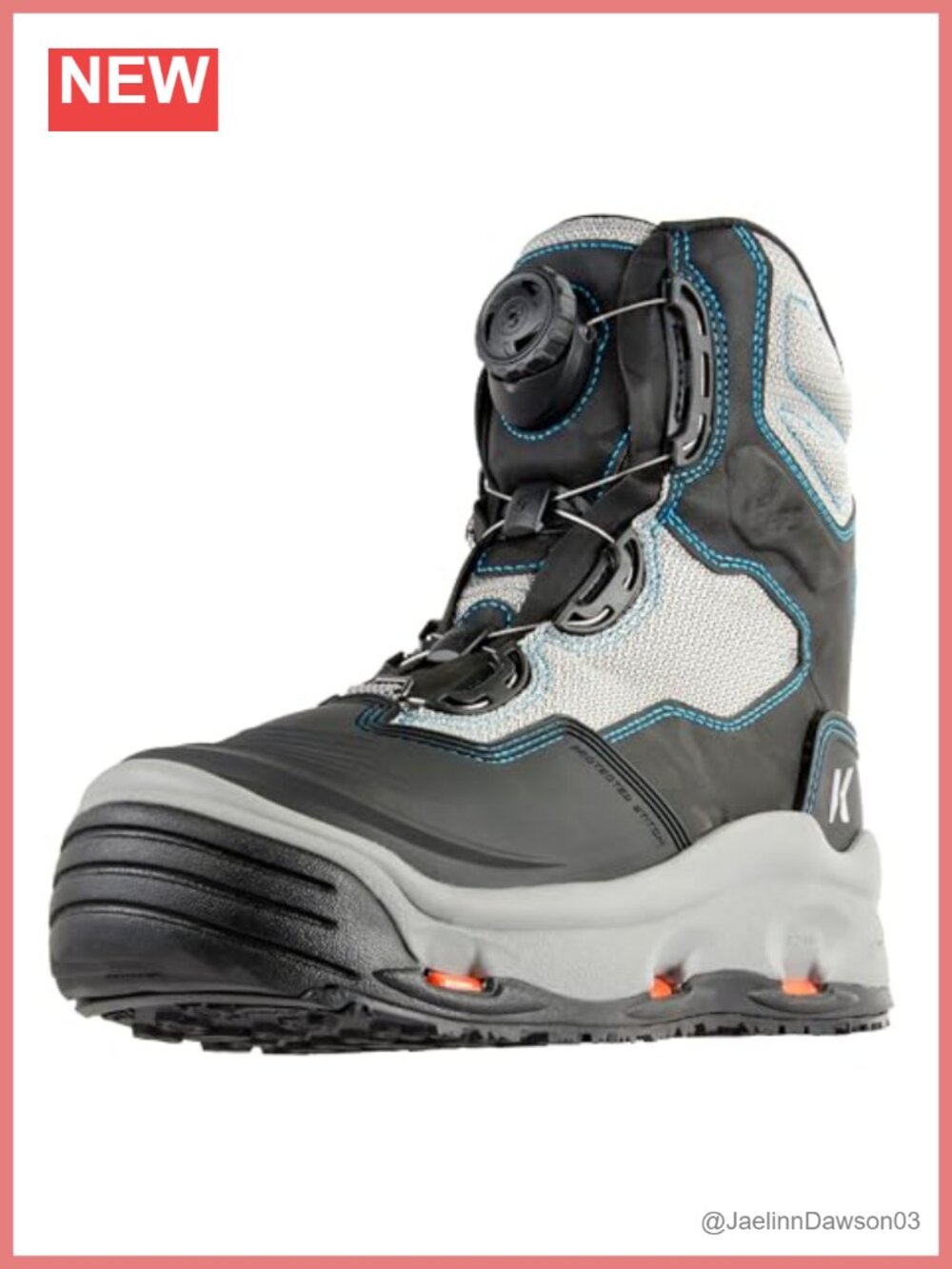 Korkers Women's Darkhorse Fishing Wading Boot w/ Interchangeable Soles
